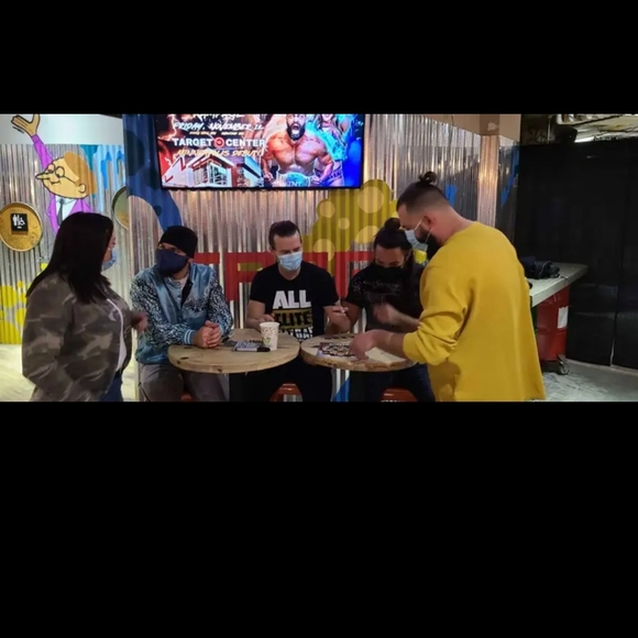 Autographed Adam Cole and Young Bucks 8x10 - Picture 2 of 2